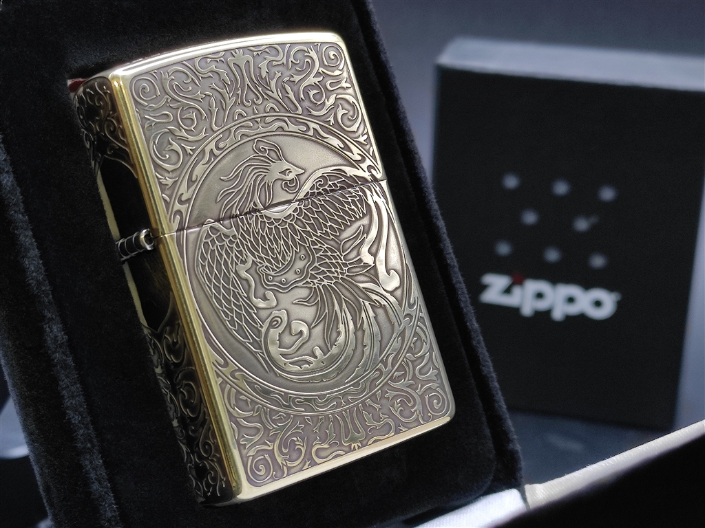 Zippo日版火機-古銅色五面鳳凰(5面圖案) ZPO-J383 - 譽發禮品網