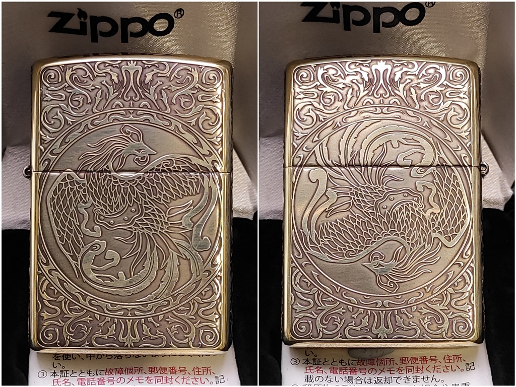 Zippo日版火機-古銅色五面鳳凰(5面圖案) ZPO-J383 - 譽發禮品網